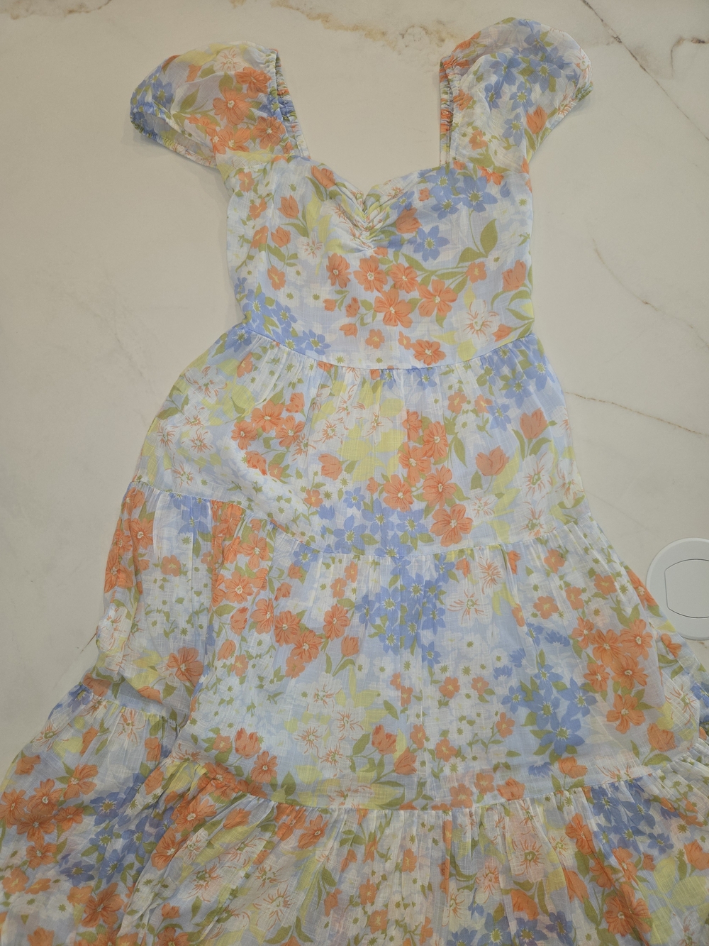 SUNRISE DRESS in White Multi - Picture 4 of 9